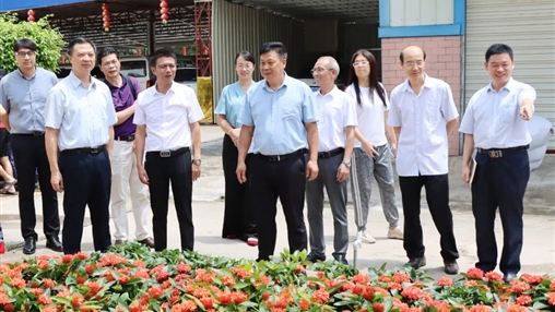 自治區(qū)政協(xié)常委、梧州市政協(xié)主席黃振饒蒞臨百裕集團(tuán)走訪調(diào)研